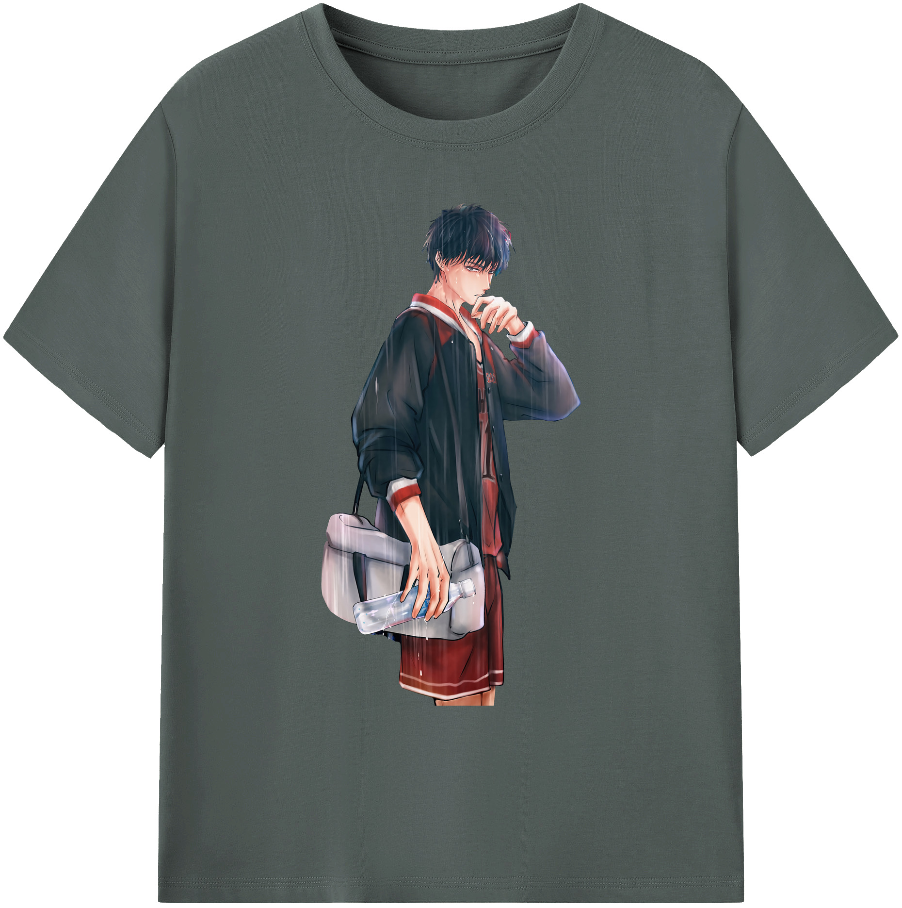 （画像用） SLAM DUNK／スラムダンク 綿100％ メンズ半袖Tシャツ｜肌触りやわらか＆通気性